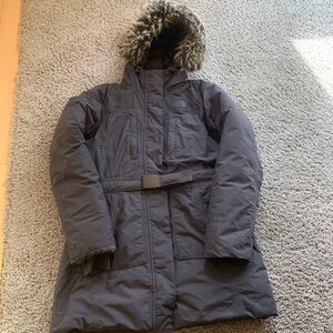 Womens North Face parka